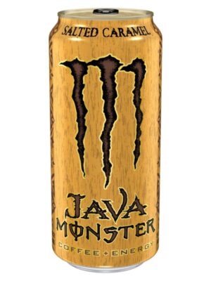 A can of java monster salted caramel