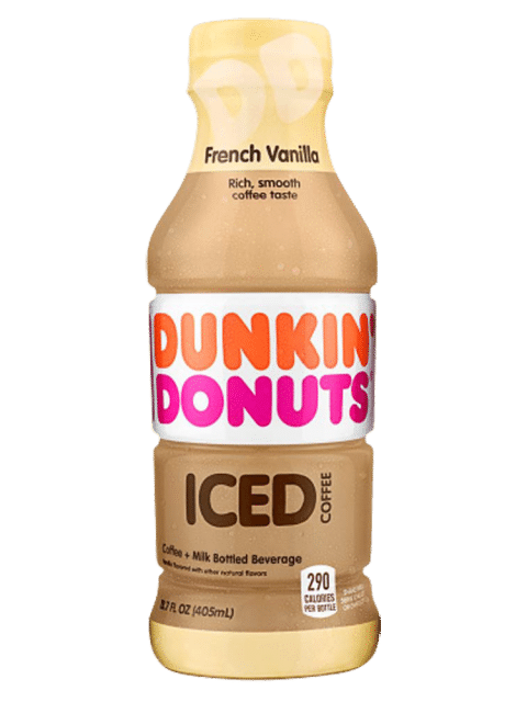 Dunkin Donuts French Vanilla Iced Coffee Viking Coke