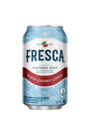 A can of Fresca Black Cherry Citrus.