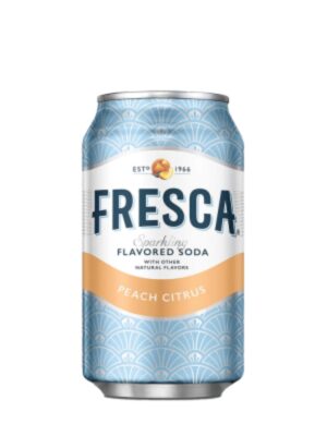 A can of Fresca Peach Citrus.