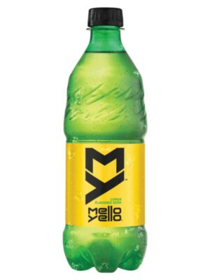 A bottle of Mello Yello.
